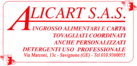 Alicart, ingrosso alimentari e carta