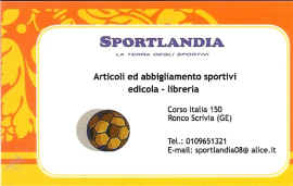 Sportlandia, il negozio di Ronco Scrivia per tutti gli sportivi